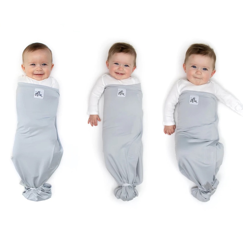 NEW Ollie Swaddle in the color stone